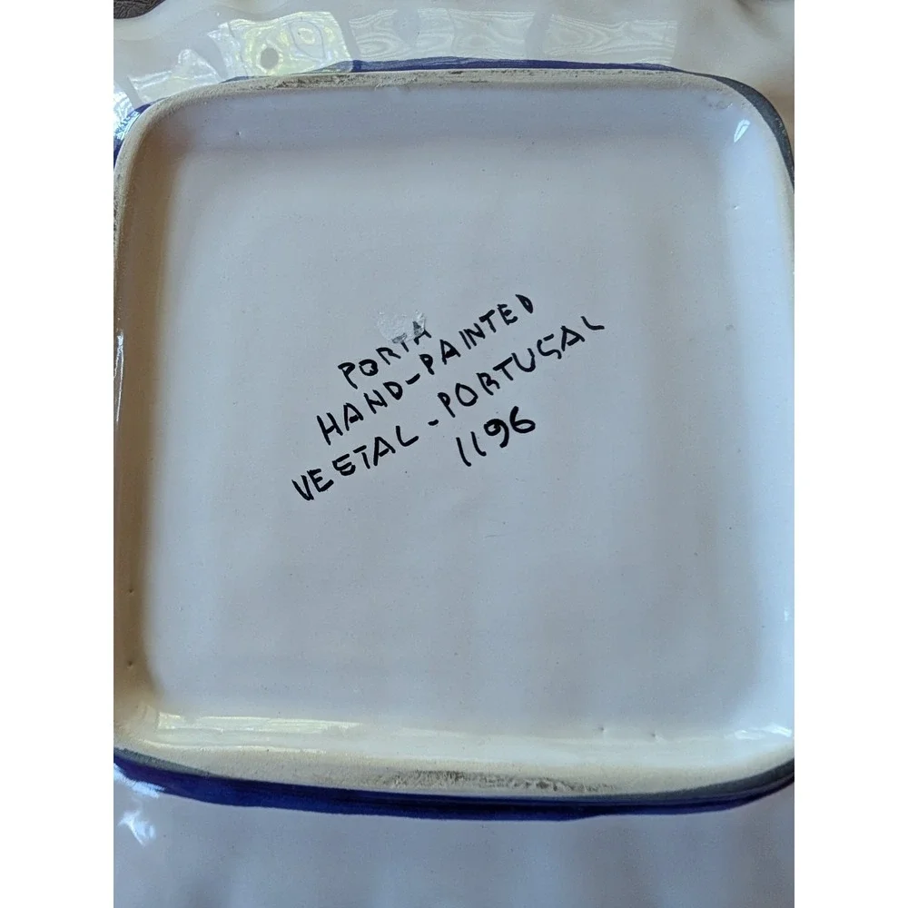 Porta Vintage Veetal Handpainted Portugal Bowl‎ #1196